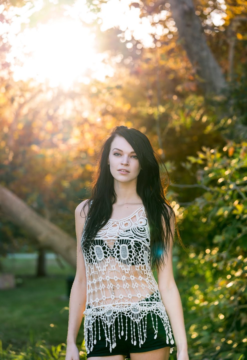 Brooke photographed in warm natural light